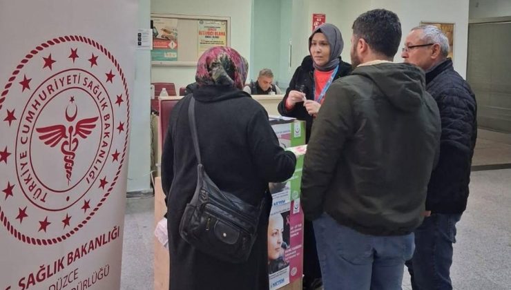 Serviks Kanseri Farkındalık Ayı Kapsamında Bilgilendirme Standı Açıldı