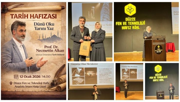 “Dünü Oku, Yarını Yaz” Konferansı Düzce’de Yoğun İlgi Gördü