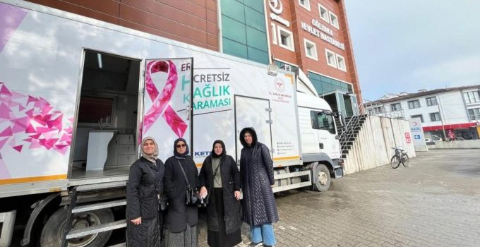 Gölyaka’da Mobil Kanser Tarama Tırı Hizmete Girdi