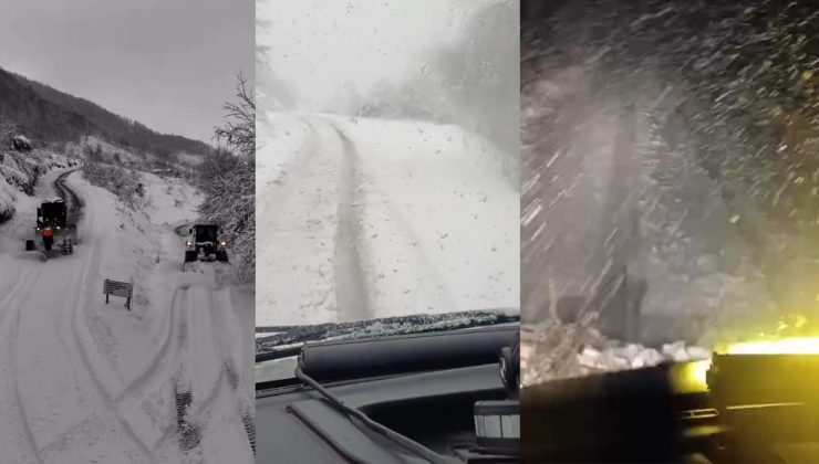 Düzce’de Kapanan 65 Köy Yolu Ulaşıma Açıldı