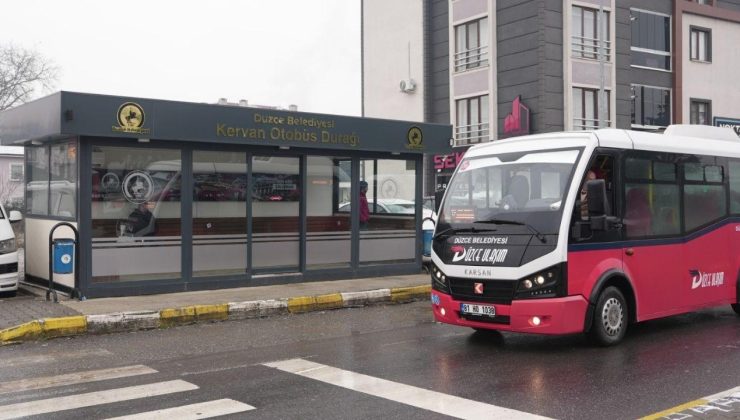 Düzce’de Akıllı Durak Konforu: Kışın Sıcak, Yazın Serin Bekleme İmkânı