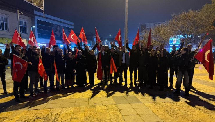 BBP Düzce İl Başkanı Emre Erdem, Bayrak Yürüyüşüne Katıldı