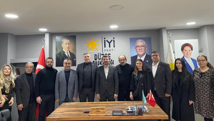 BBP Merkez İlçe Teşkilatı’ndan İYİ Parti’ye Ziyaret
