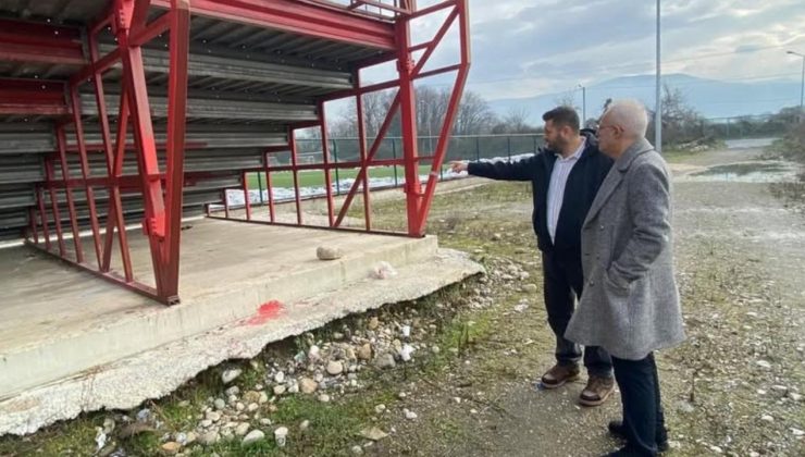 İl Müdürü Arslantürk’ten Şıralık Spor Kompleksi’ne Yakın Takip