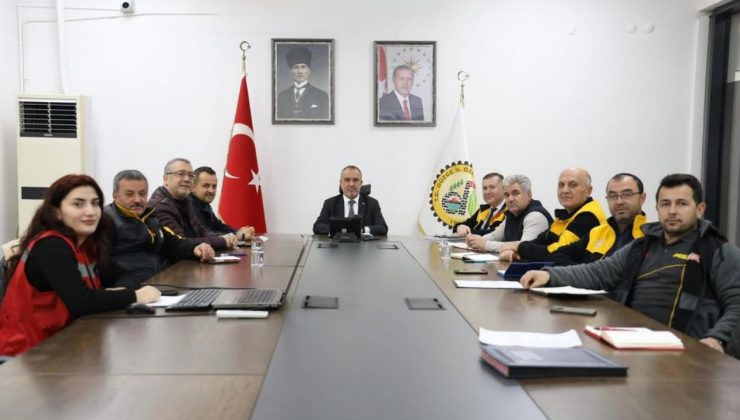 Düzce İl Özel İdaresi’nde Aylık İş Güvenliği Toplantısı Yapıldı