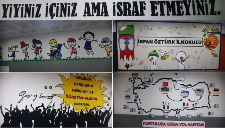 İrfan Öztürk İlkokulu’nda “Konuşan Duvarlar” Projesi Hayata Geçti