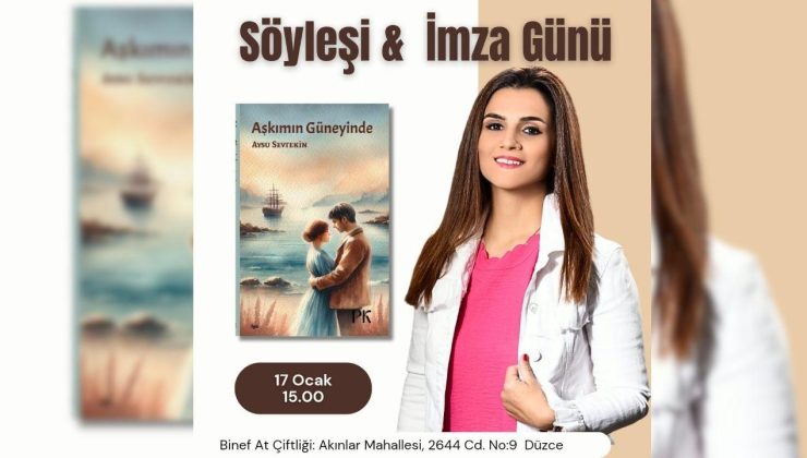 Genç Yazarın İlk Kitabı İçin Tanıtım ve İmza Günü Buluşması