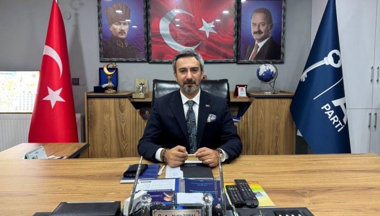 Anahtar Parti Düzce İl Başkanı Metin Topal’dan Miraç Kandili Mesajı