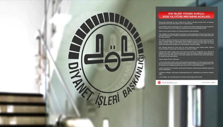 Din İşleri Yüksek Kurulu Fitre Miktarını Duyurdu
