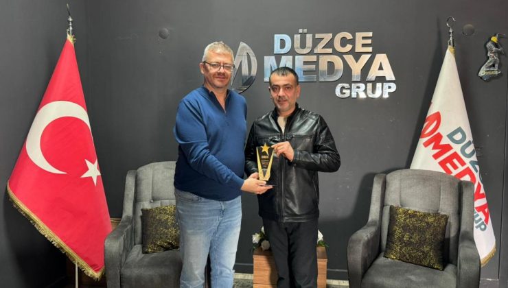 GİADER’den 2026 Yılının İlk Girişimcilik Ödülü Düzce Medya Grup’a