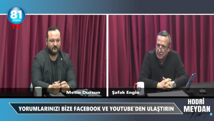 Hodri Meydan’da Konuşan Dursun: “Düzce’yi Kırmızıya Boyayacağız”