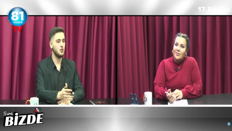 81 Düzce TV Ekranlarında “Sıra Bizde” Programının Konuğu Berkan Genç Oldu