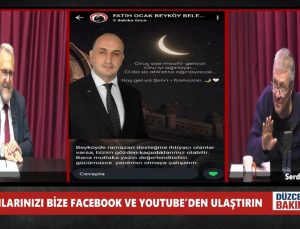 Serdar Demirbilek “Düzce’den Bakınca” Programında Duyurdu: Beyköy’de İhtiyaç Sahiplerine Açık Çağrı