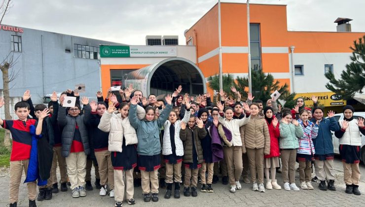 Hafız Hasan Şen Ortaokulu Öğrencileri Gençlik Merkezinde Buluştu