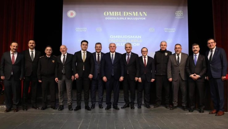 Türkiye Ombudsmanı Mehmet Akarca, Düzcelilerle Buluştu