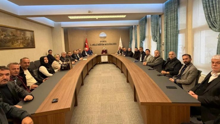 Düzce’de Sürücü Kursları ve Eğitim İş Birliği Masaya Yatırıldı