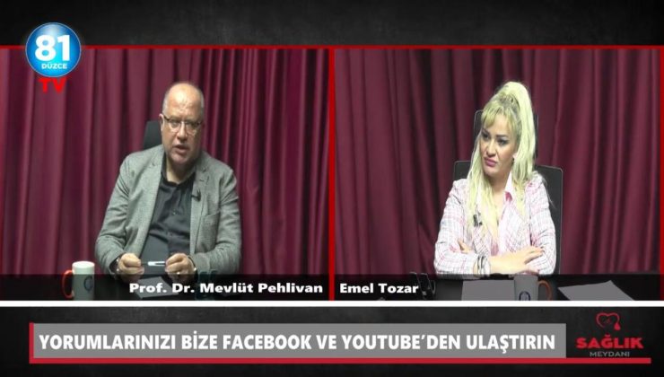 “SAĞLIK MEYDANI” programında Prof. Dr. Mevlüt Pehlivan ile Genel Cerrahi Tüm Yönleriyle Konuşuldu