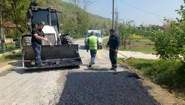 Gölyaka Değirmentepe’de Yol Çalışmaları Tamamlandı
