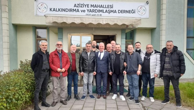 Aziziye Mahallesi Kalkındırma ve Yaşatma Derneği Basınla Buluştu