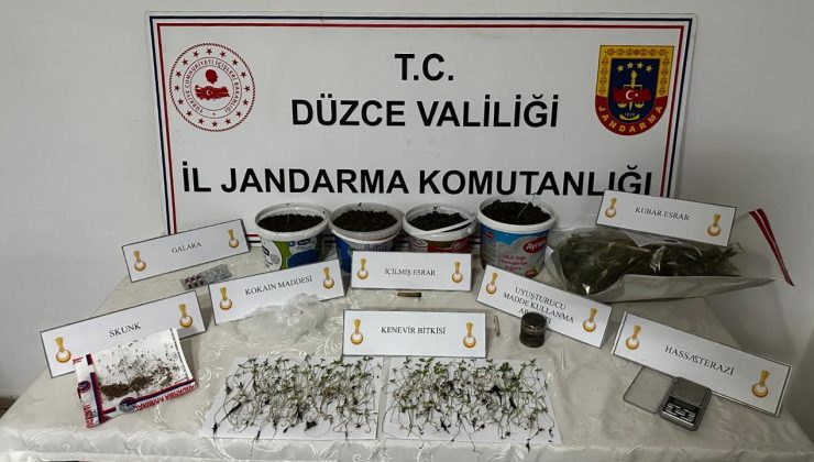 Düzce’de Uyuşturucu Operasyonu: 1 Şüpheli Gözaltında