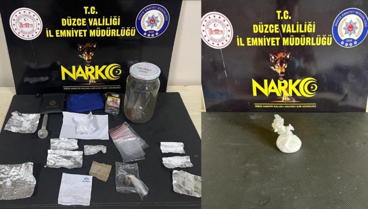 Düzce Polisi Zehir Tacirlerine Göz Açtırmadı: 2 Kişi Tutuklandı
