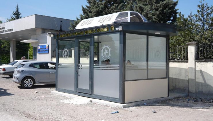 Düzce’de Akıllı Durak Sayısı Artıyor: 7’nci Nokta Muncurlu Devlet Hastanesi Önü Oldu